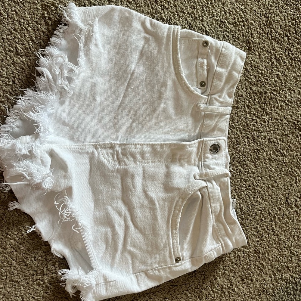 White Zara Shorts